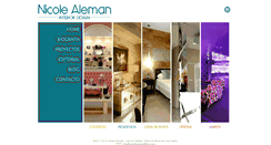 Desktop Screenshot of nicolealemandecor.com